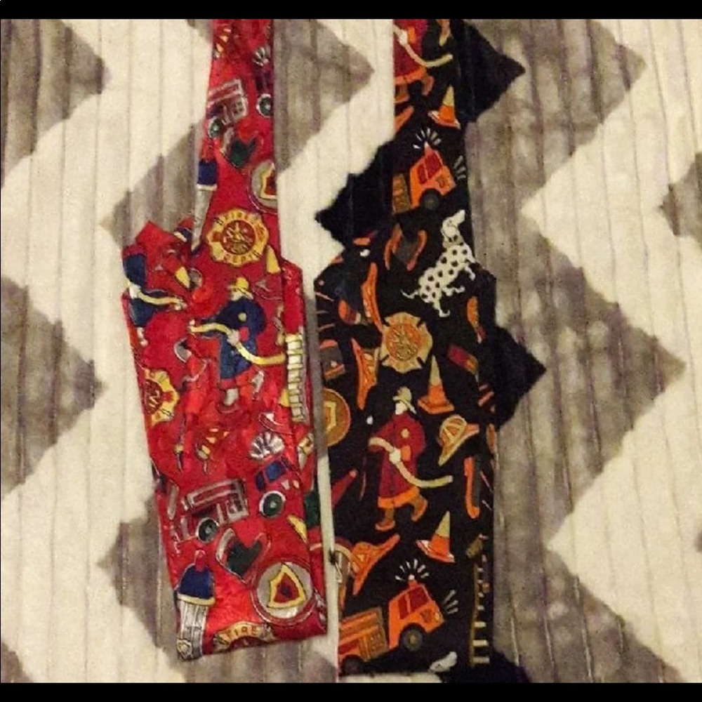 Firefighter Themed Ties